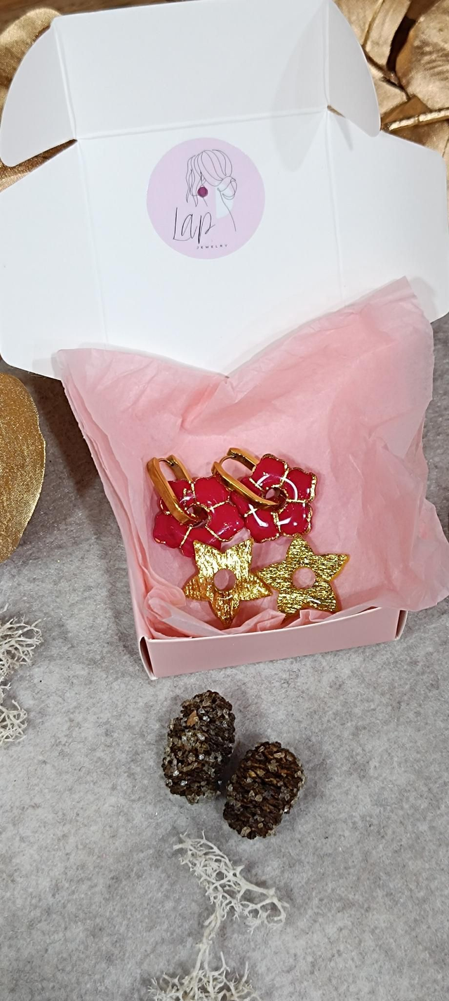 Box Noël Rouge et or 