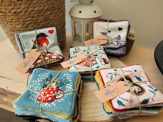 lingettes (lot de 7)