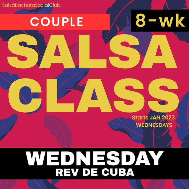 SALSA 8wk BEG 1 Wed COURSE - COUPLE