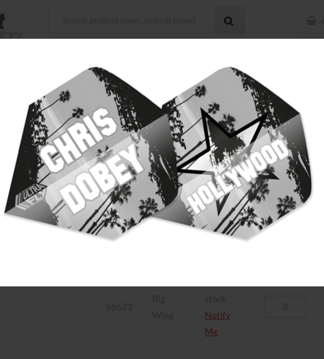 Unicorn CHRIS DOBEY Hollywood ULTRAFLY .100 FLIGHTS 054722686738