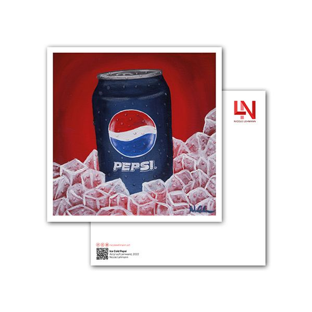 Ice Cold Pepsi - Kunstkarte