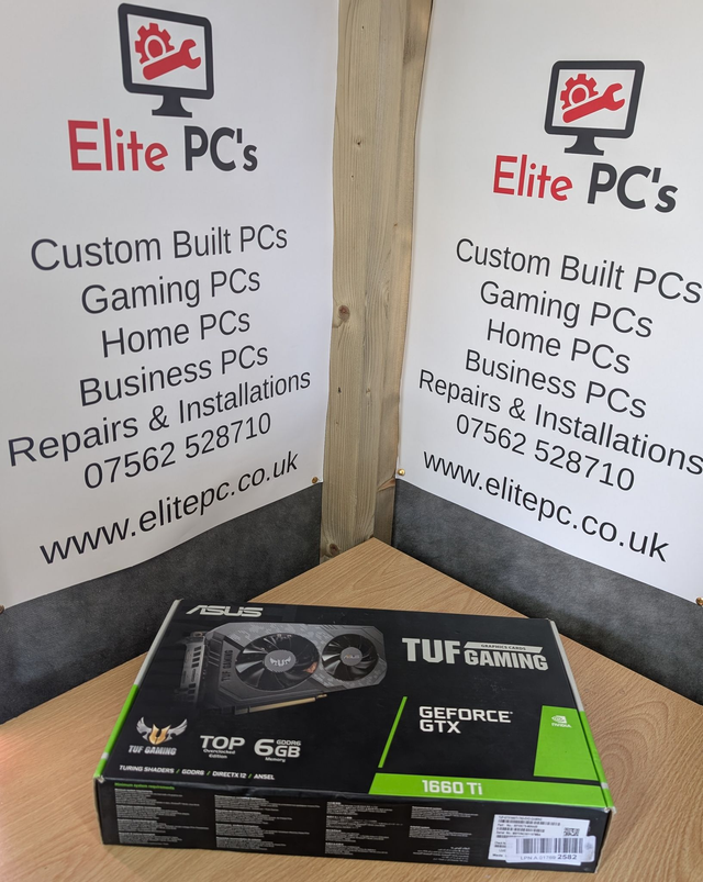 ASUS TUF Gaming GeForce® GTX 1660 Ti EVO OC Edition 6GB GDDR6