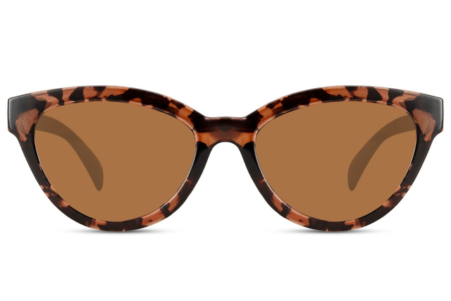AMINA Lunettes de Soleil Brun/Brun