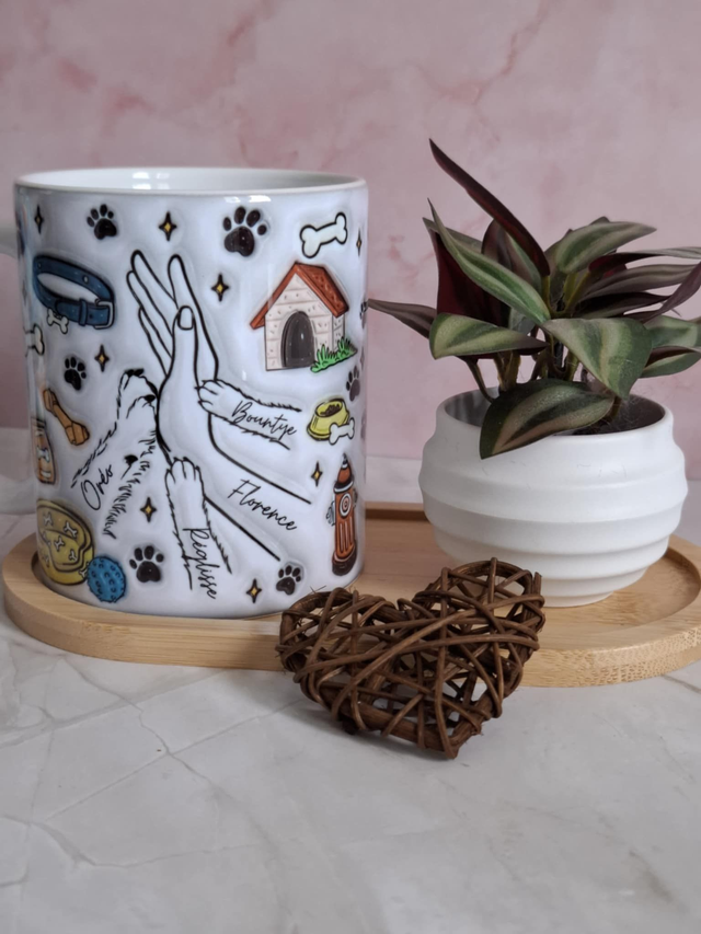 Mug pattes de chiens