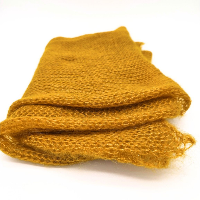 Écharpe Tricotée en Mohair et Soie - Moyenne