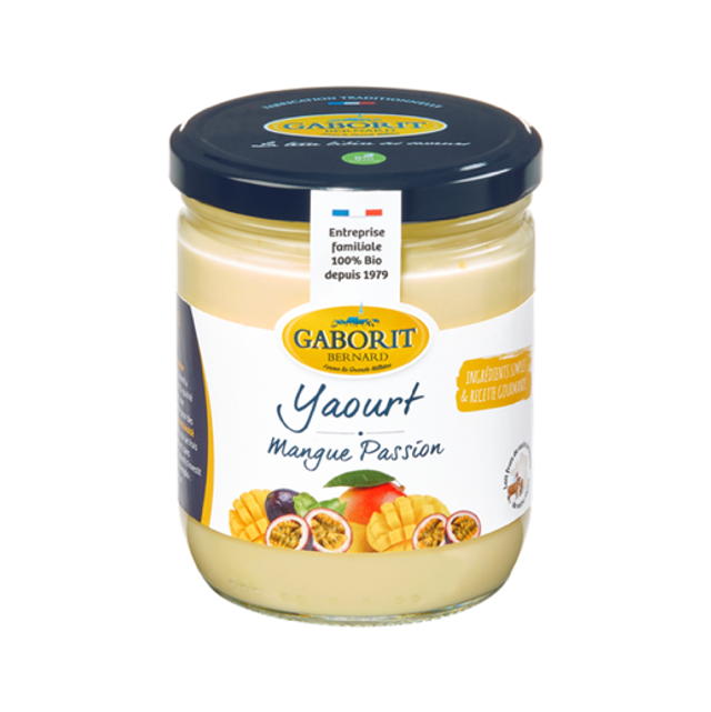 Yaourt Brassé Mangue Passion Bio - 400g