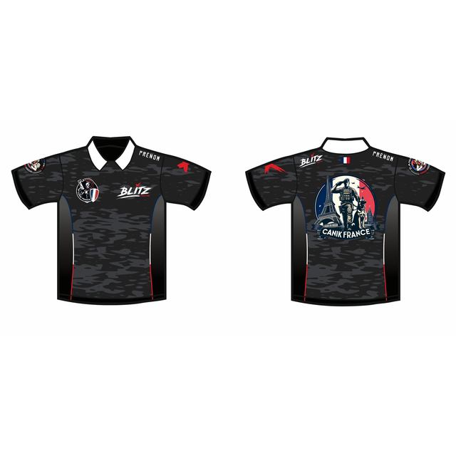 Maillot de tir CANIK FRANCE - gris