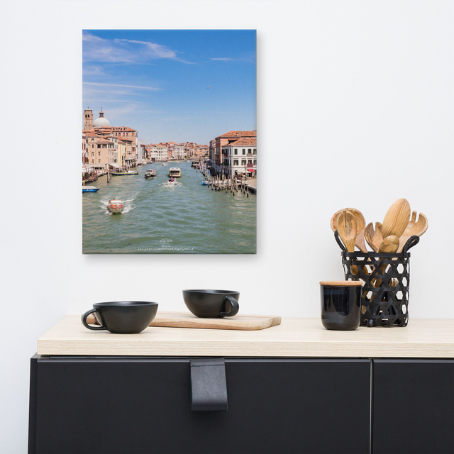  Canvas Venice River 