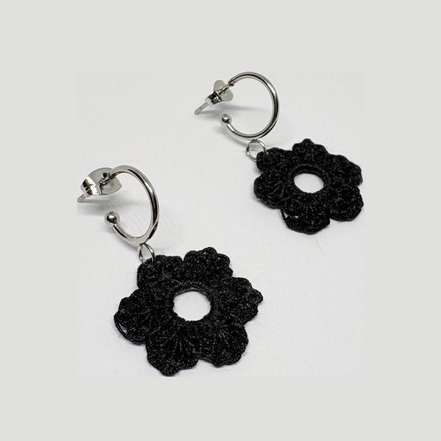 11. Mini Flower Earrings