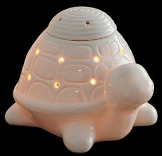 🐢 Brûle-Parfum Tortue en Céramique – Élégance, Calme et Décoration Zen