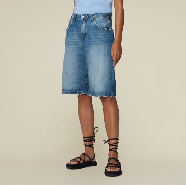 Lois Jeans Camille Short Jackson Distressed - High Rise Short