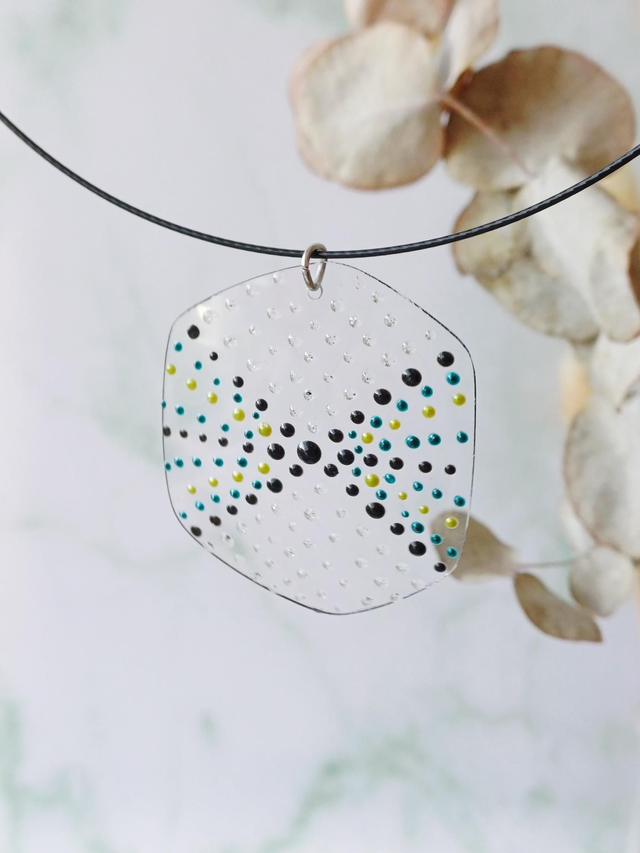 " Galaxy " collier verre de lunettes 