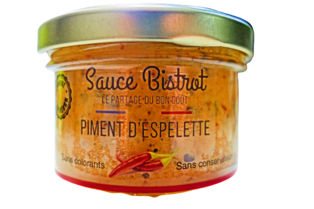 Sauce au piment D'ESPELETTE