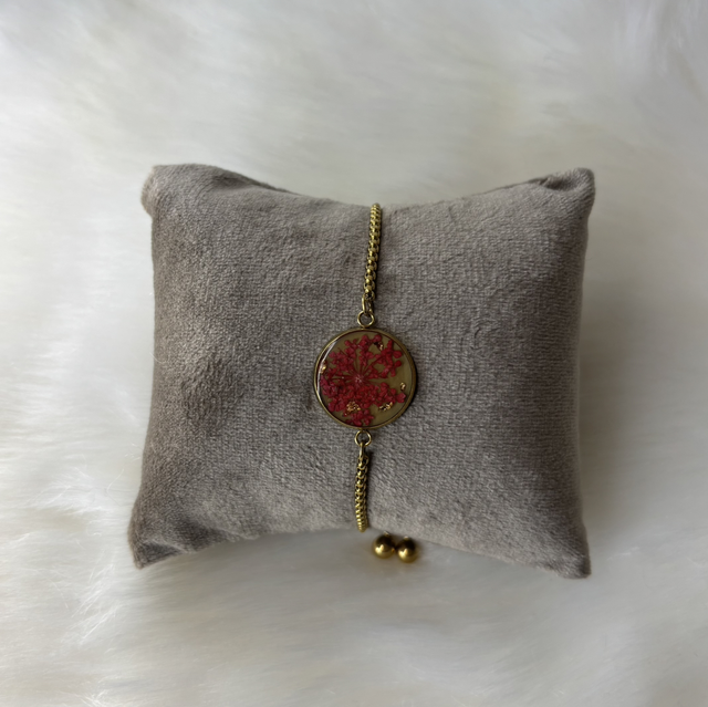 Bracelet Bloom rouge