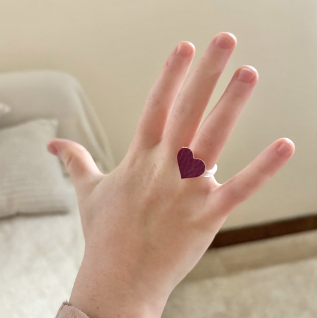 Bague enfant plastique
