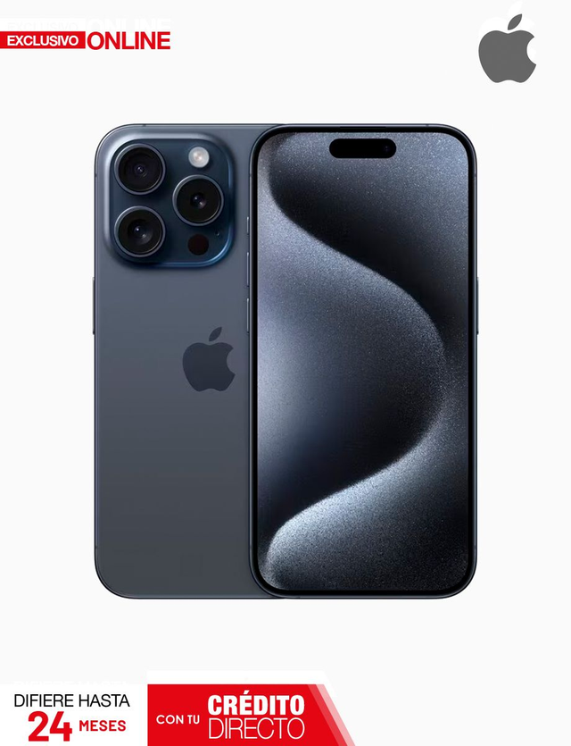 Apple / iPhone 15 Pro Max 256GB (Desbloqueado Fabrica) Titânio Azul