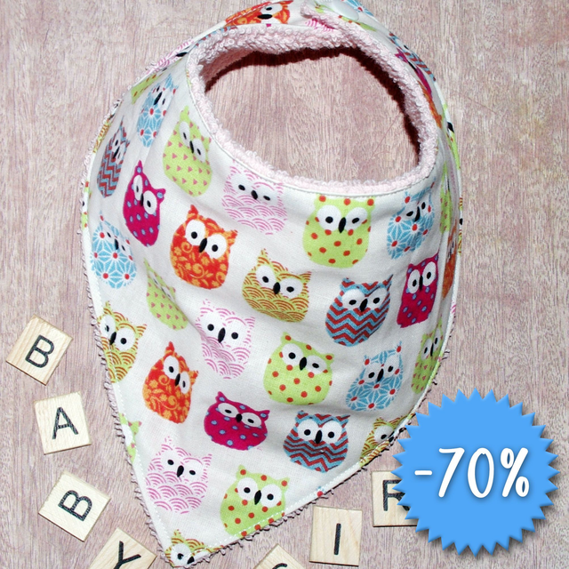PĀO – Bavoirs bandana (0–6 mois)