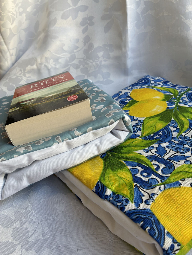 Pochettes à livre citron