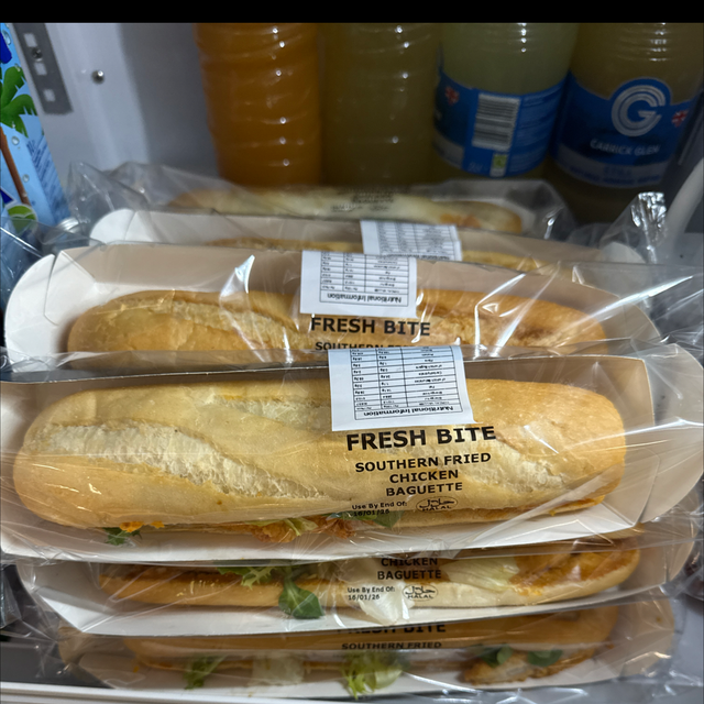 Southern Fried Chicken Baguette  