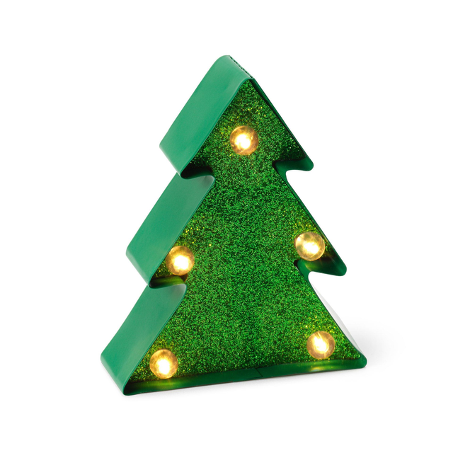 Mini luce decorativa Glitter Christmas Tree