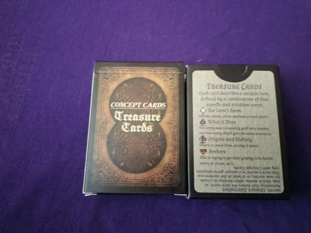 Treasures (Fantasy Concept Cards)