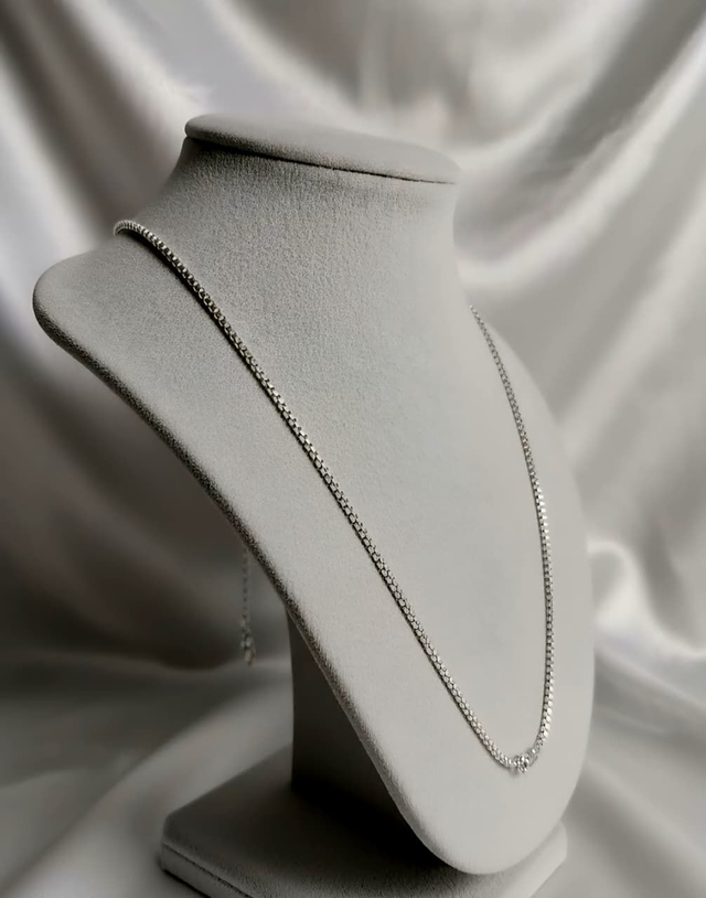 Corrente Veneziana - Prata 925 Legítima