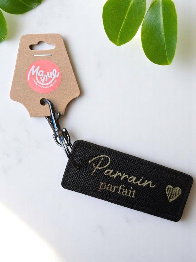 # PROMO # Porte clé &quot;Parrain parfait&quot;