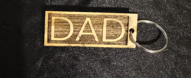 Dad Keyring