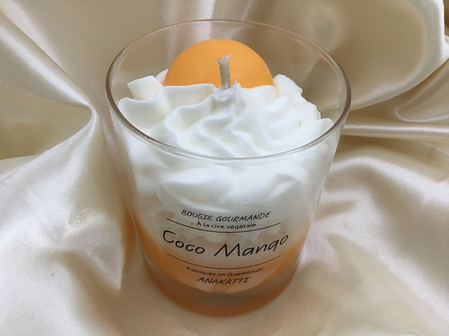 Bougie gourmande &quot;Coco-Mango&quot; 