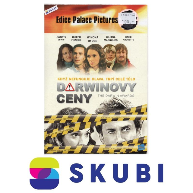 DVD Darwinovy ceny / The Darwin Awards - česky, anglicky