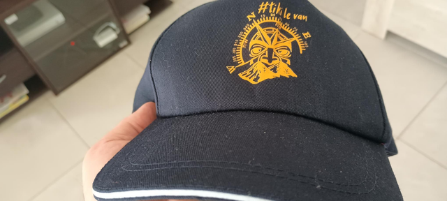 Casquette de baseball en tissu à l&#039;effigie de &quot;Tiki le van&quot; pour homme