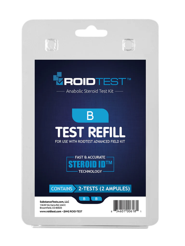 Substance Test B - ROIDTEST™ Refill (2 Tests)