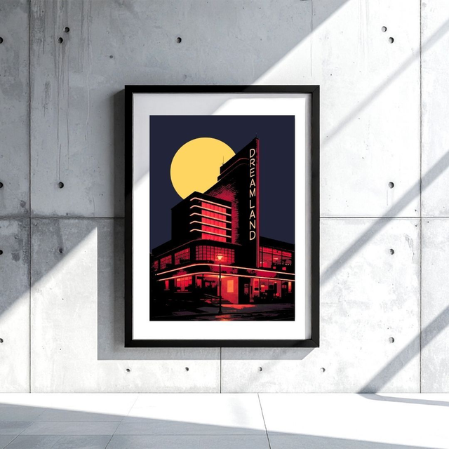 Dreamland Cinema MIDNIGHT Giclee Print