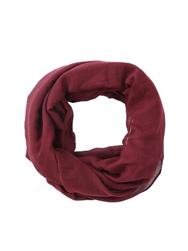 Loop aus Viskose rot