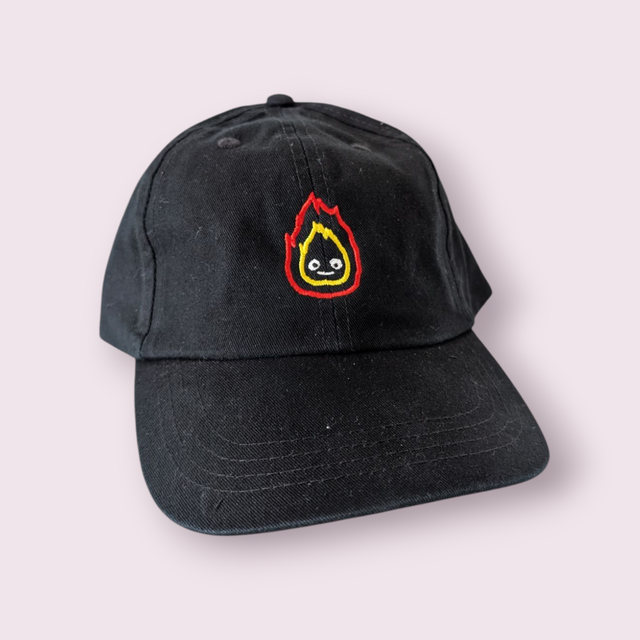Cute Fire Flame Dad Cap