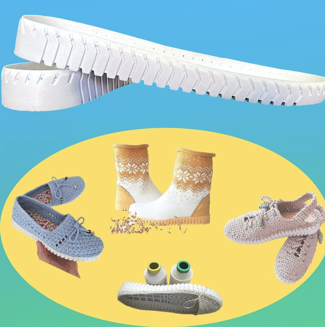 Semelles pour crochet chaussures pour adultes