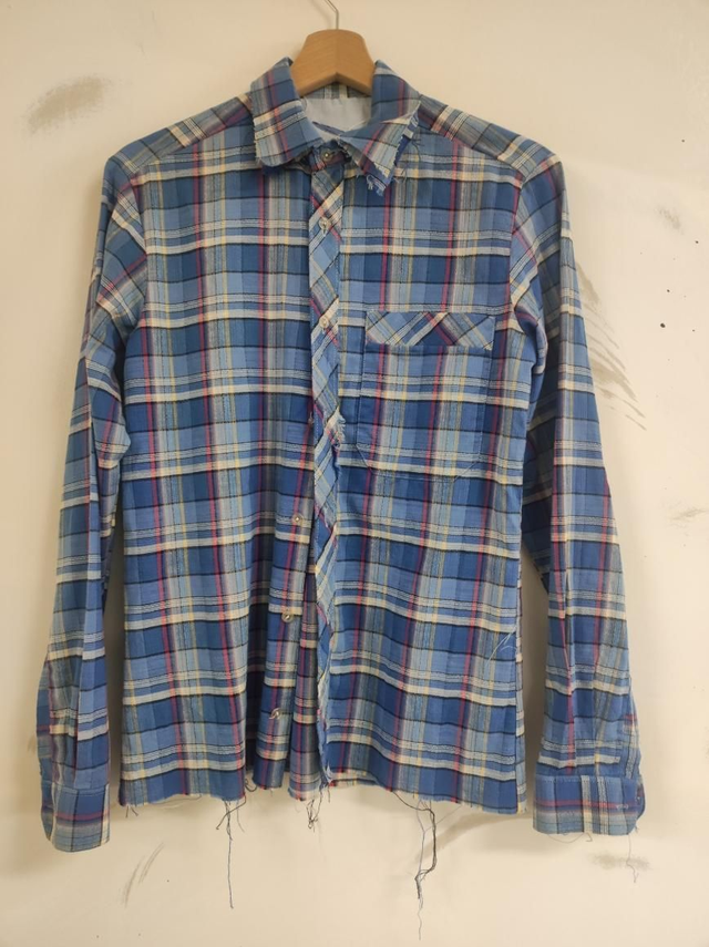Reworked tartan shirt 