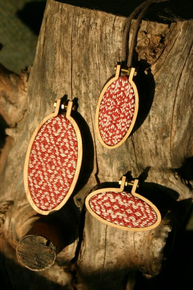 Web-Amulett Ovale horizontal II 