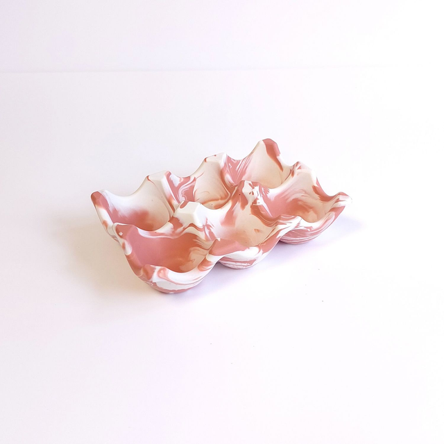 Porte-œufs terracotta