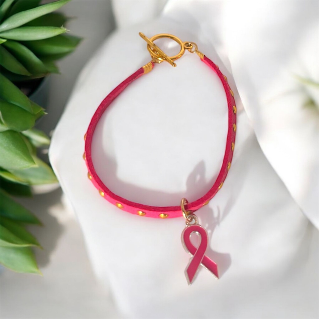 Bracelet octobre rose  