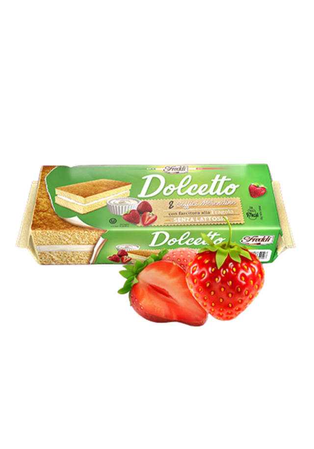 Dolcetto Jordgubb - 200g