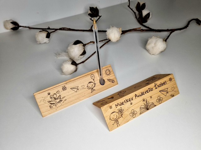 Chevalet de table => SUR COMMANDE