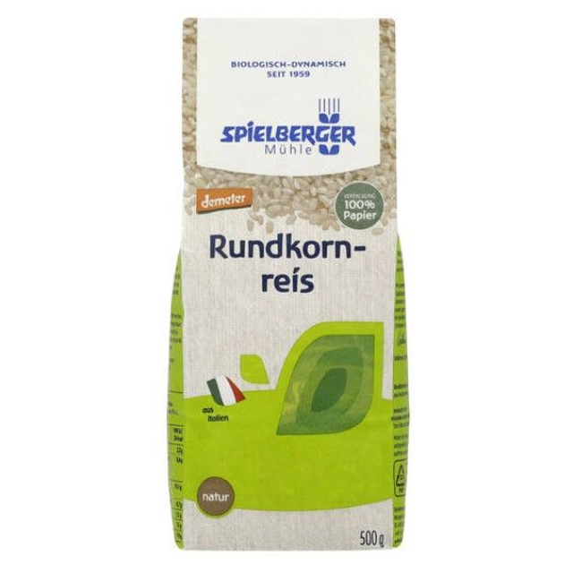 Spielberger Reis Rundkornreis, 500g Packung