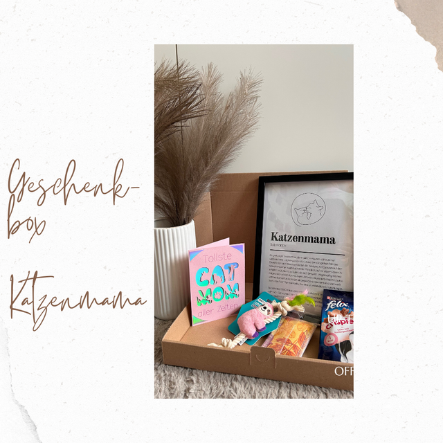 Geschenkbox "Katzenmama" 