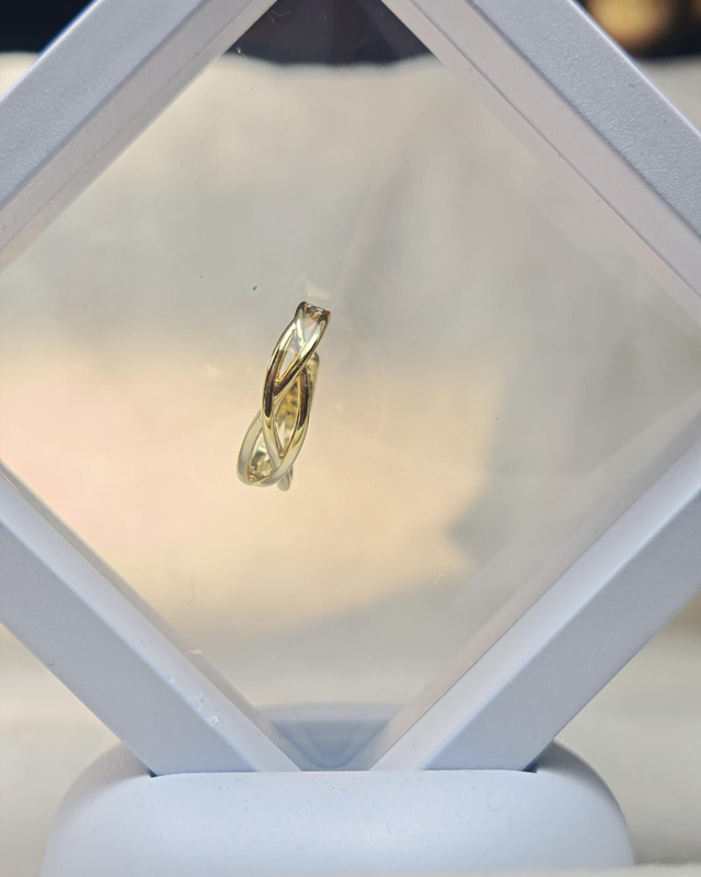 Teenring Stainless Steel Goud kleur