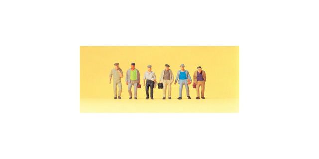 hommes banlieue preiser 14086 H0