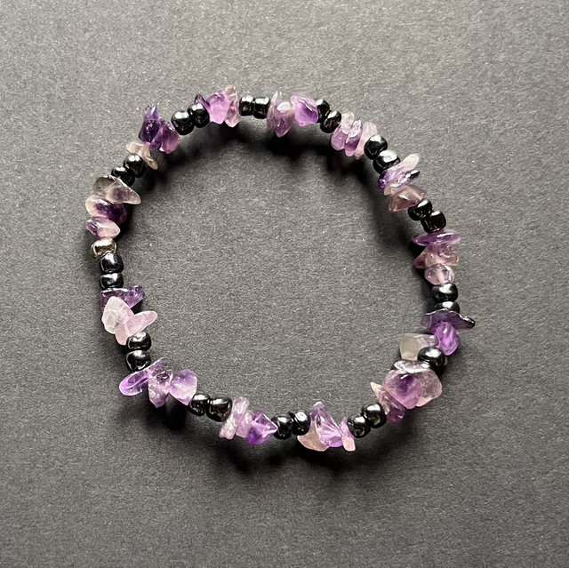 Paarse armband