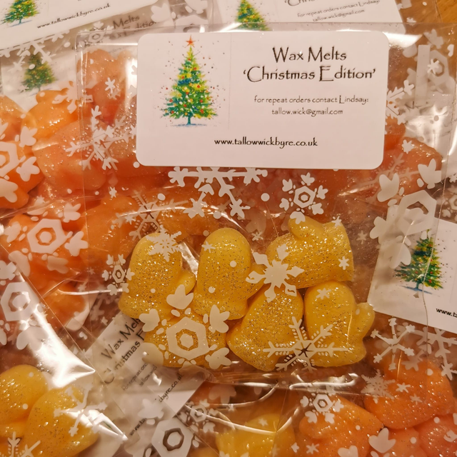 Wax Melts - 25g - Mittens -Cocoa & Log Fire Fragrance