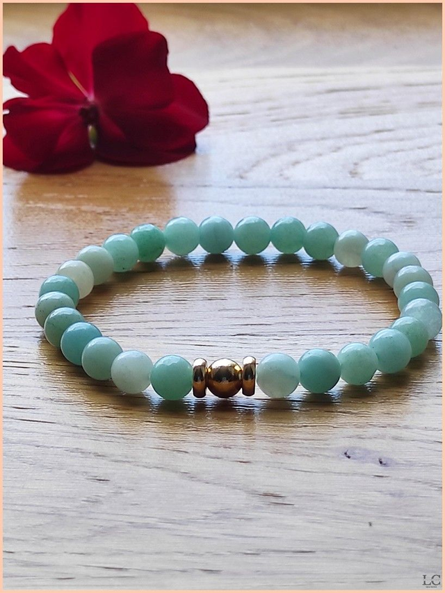 Bracelet 6mm - Amazonite 