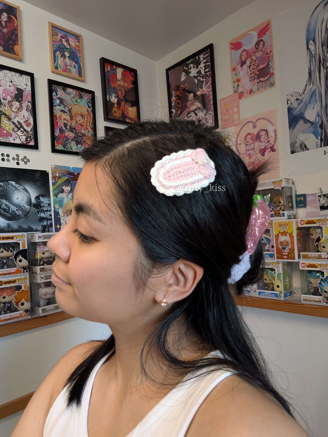 Hairpin mignon à perles